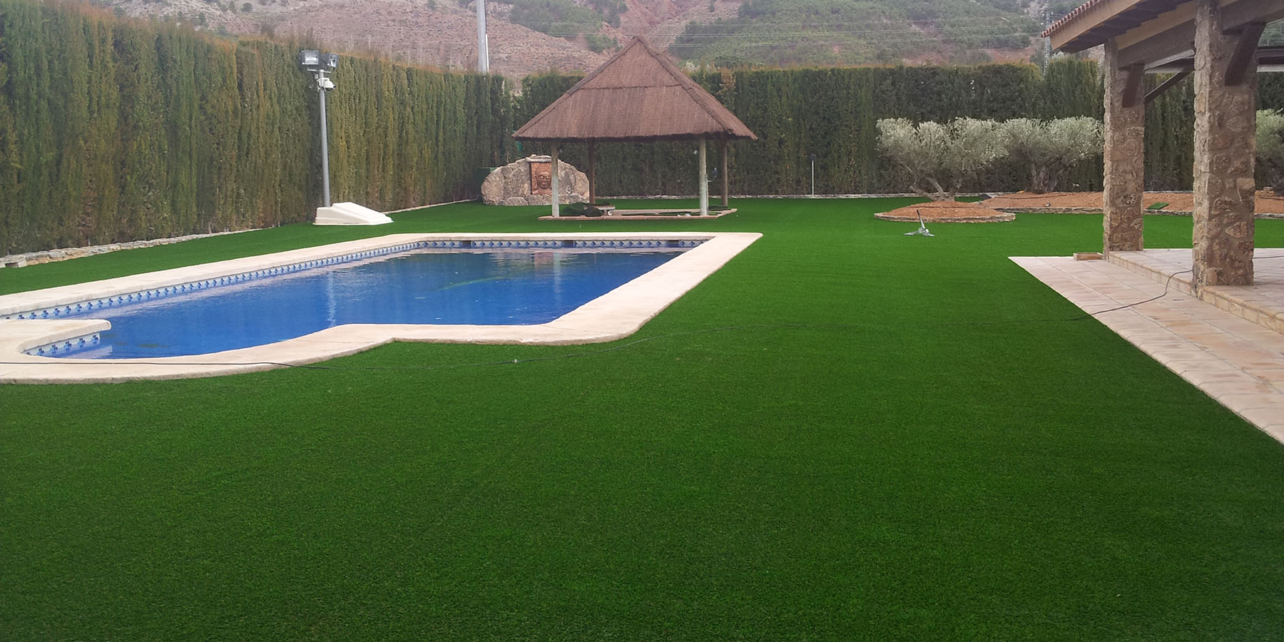 Césped para jardines privados